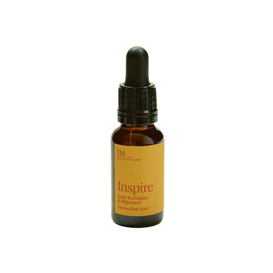 IM Frequency Medicine Inspire Healing Elixir Solar Plexus Chakra Activation & Alignment Yellow Gold