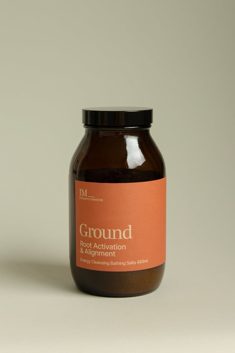 IM_Frequency_medicine_Bath_salts_Ground amber jar with orange label