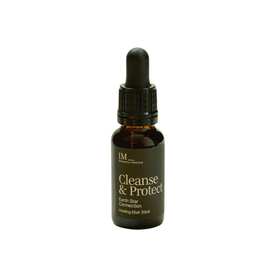 Im Frequency Elixir Cleanse and Protect elixir Earth Star Chakra alignment and activation