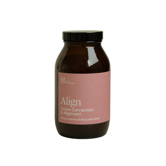 IM Frequency Energy Cleansing Bath Salts Align Crown Connection Healing and Alignment