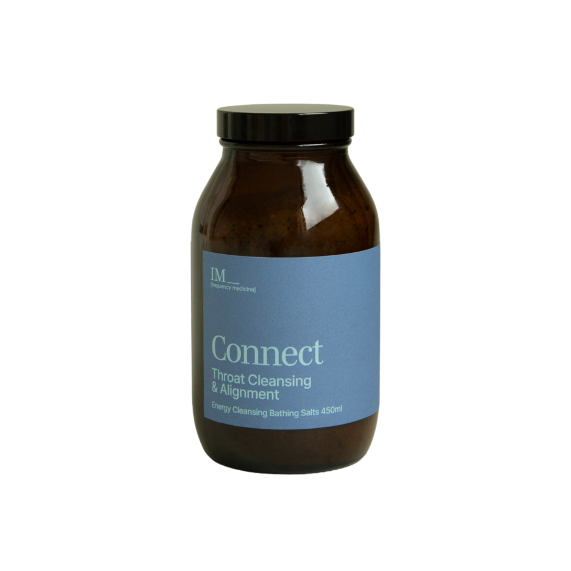 IM Frequency Energy Cleansing Bath Salts Connect Throat Chakra Cleansing Healing and Alignment Blue
