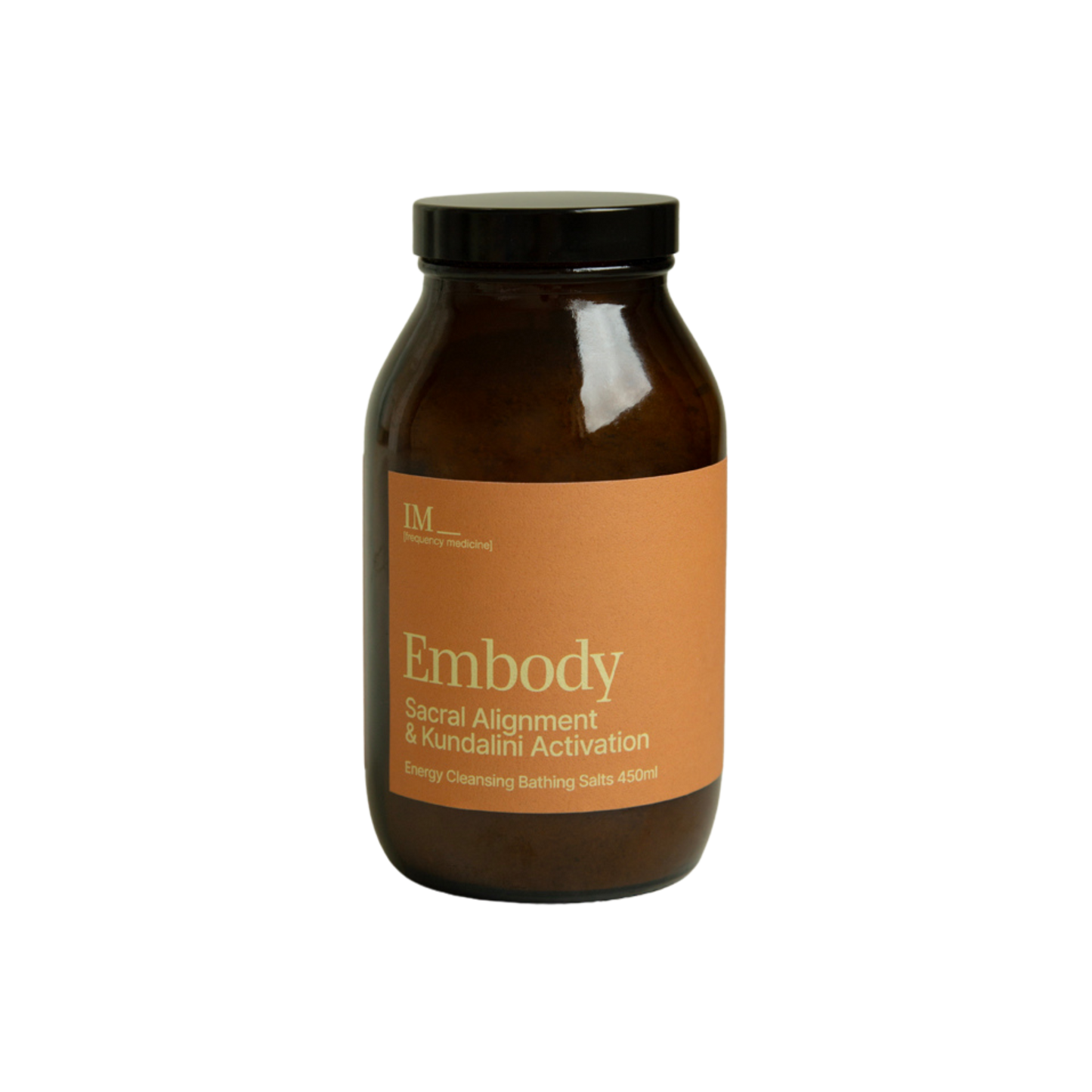 IM Frequency Energy Cleansing Bath Salts Embody Sacral Chakra Healing Alignment and Kundalini Activation Healing 450 Orange