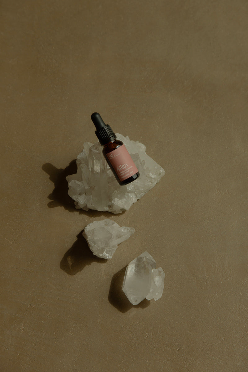 IM Frequency Medicine Elixir Align Crown Chakra Healing Alignment and Activation Quartz Crystal Pink 