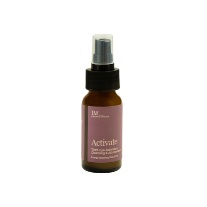IM Frequency Medicine Energy Restoring Aura Healing Mist Spray Activate Third-eye activation Cleansing and Alignment Purple 