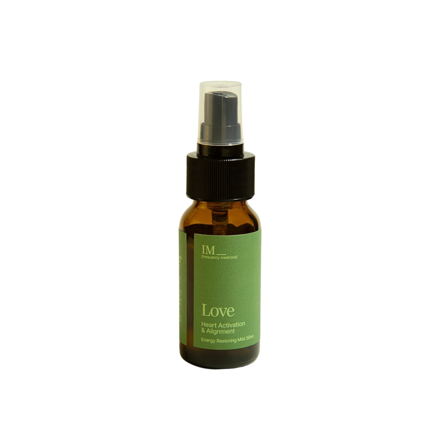 IM Frequency Medicine Energy Restoring Aura Healing Mist Spray Love Heart Activation and Alignment Green Pink 