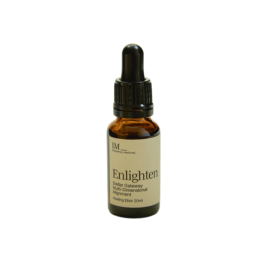 IM Frequency Medicine Enlighten Healing Elixir Stellar Gateway, Multi-Dimensional Alignment White 