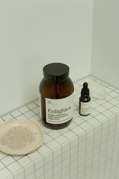IM Frequency Medicine Enlighten Stellar Gateway healing elixir bathroom tiles 