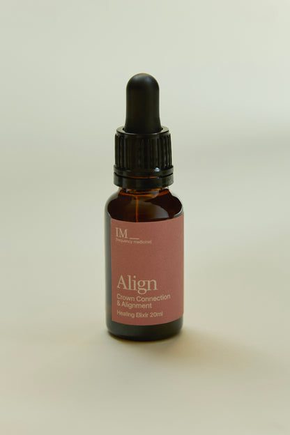 IM_Frequency_Medicine_align_elixir_Amber bottle pink label