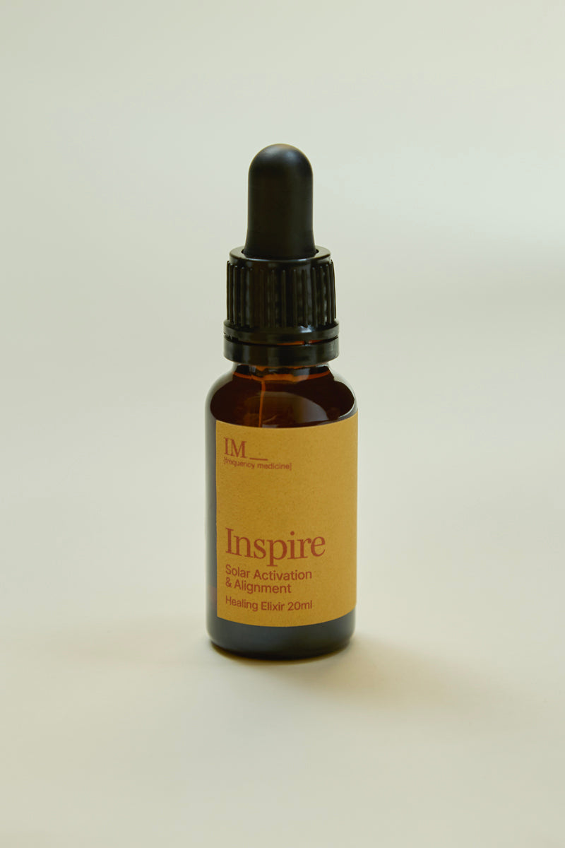 IM_Frequency_Medicine_inspire_elixir_cutout_amber bottle yellow label sacral chakra healing